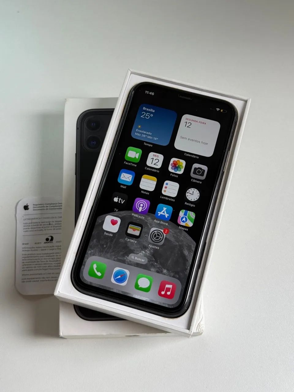 iPhone 11 64 GB (todo original)- Aceito trocas  - Foto 2