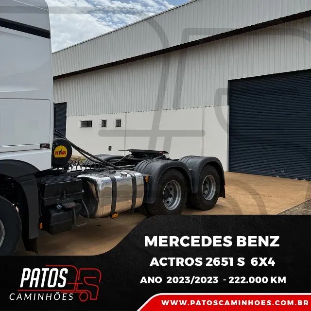Cavalo Mecanico Mercedes Benz Actros 2651 s 6x4 2023/2023 - Foto 15
