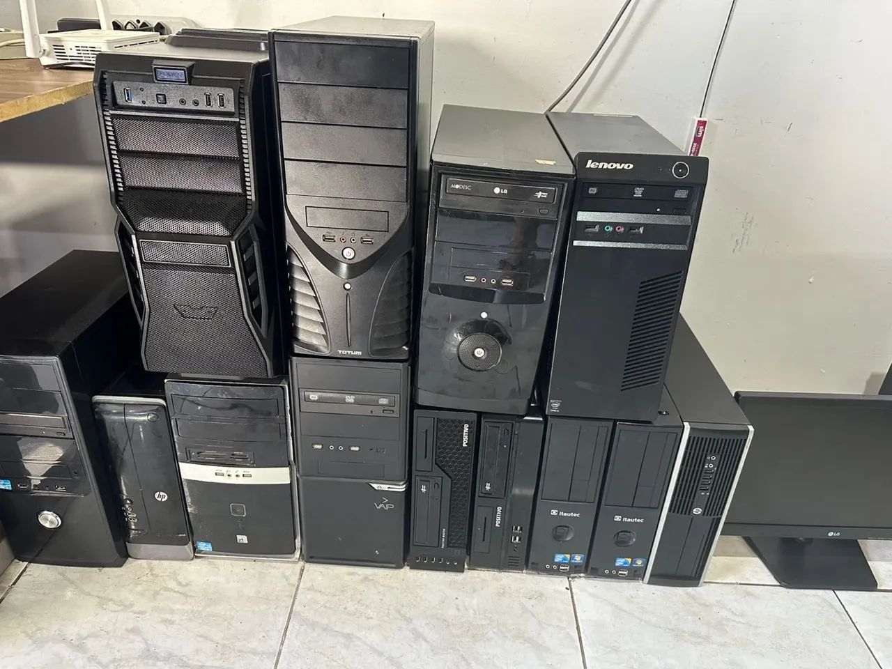 I3 so cpu com ssd win 10 600,00 so cpu completo 899,00 loja garantia 