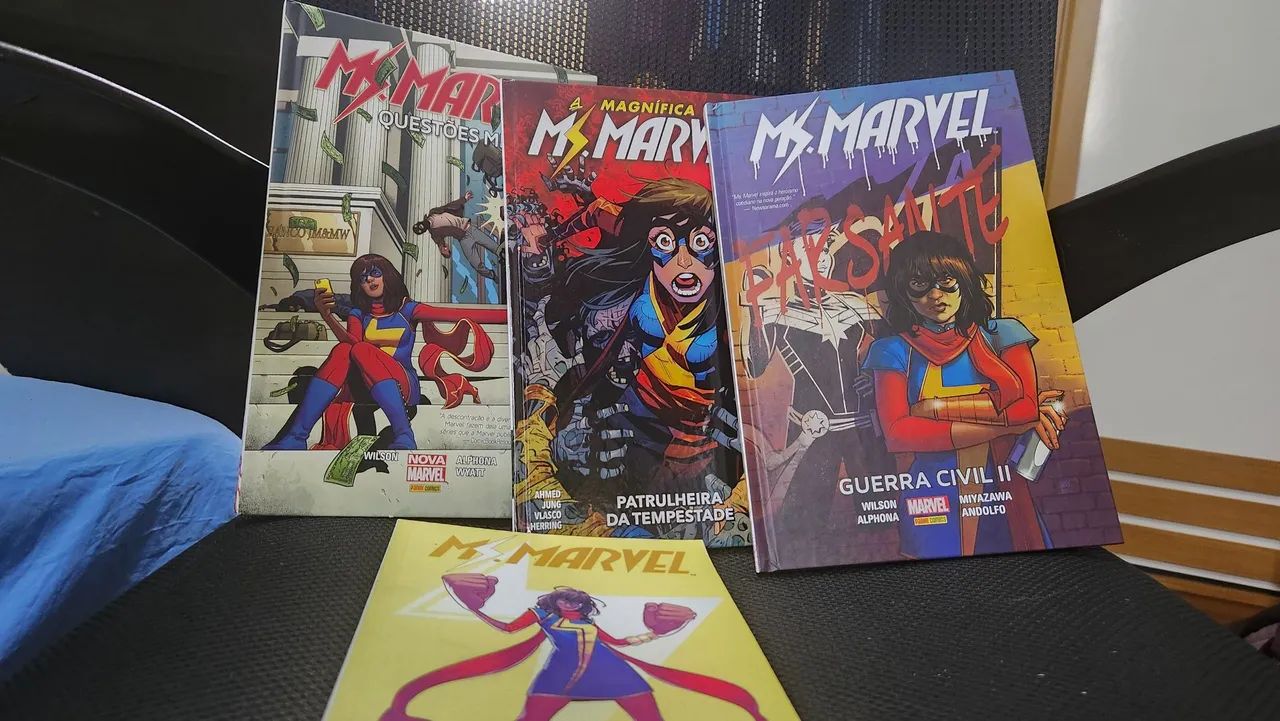 HQ Ms Marvel: Kamala Khan - Edições capa dura em português - Foto 3