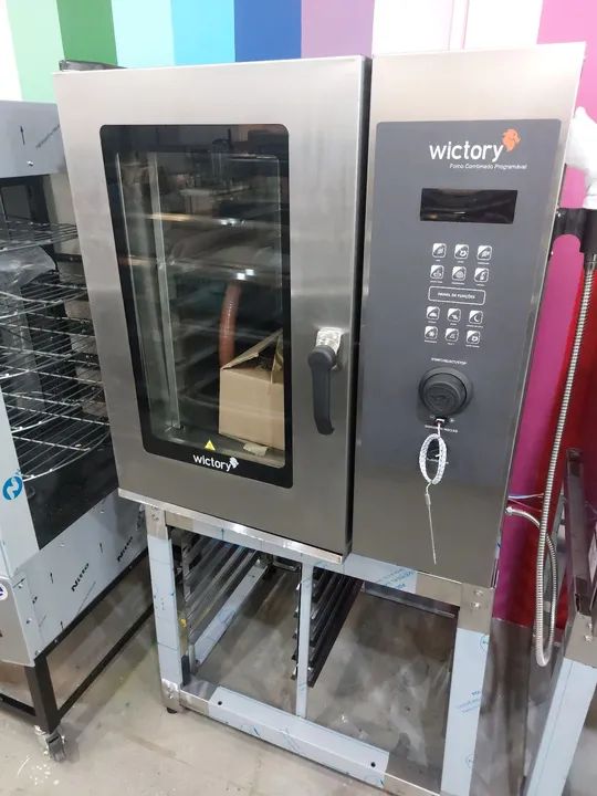 Forno combinado programável 8Gns novo pronta entrega 