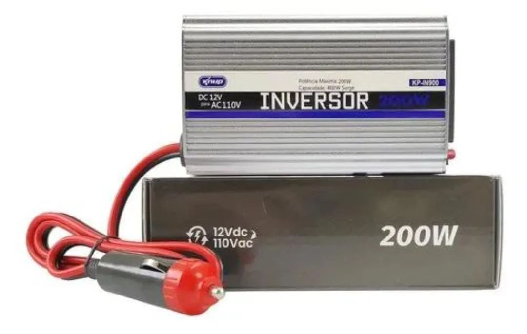 Inversor Veicular 200W Novo - Foto 2