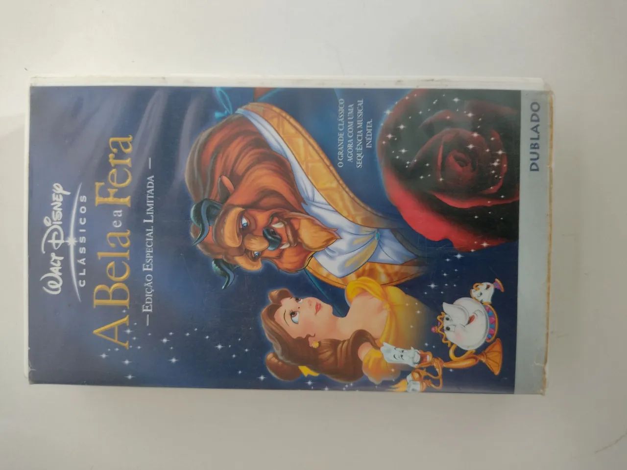 Vhs infantil A Bela e a Fera
