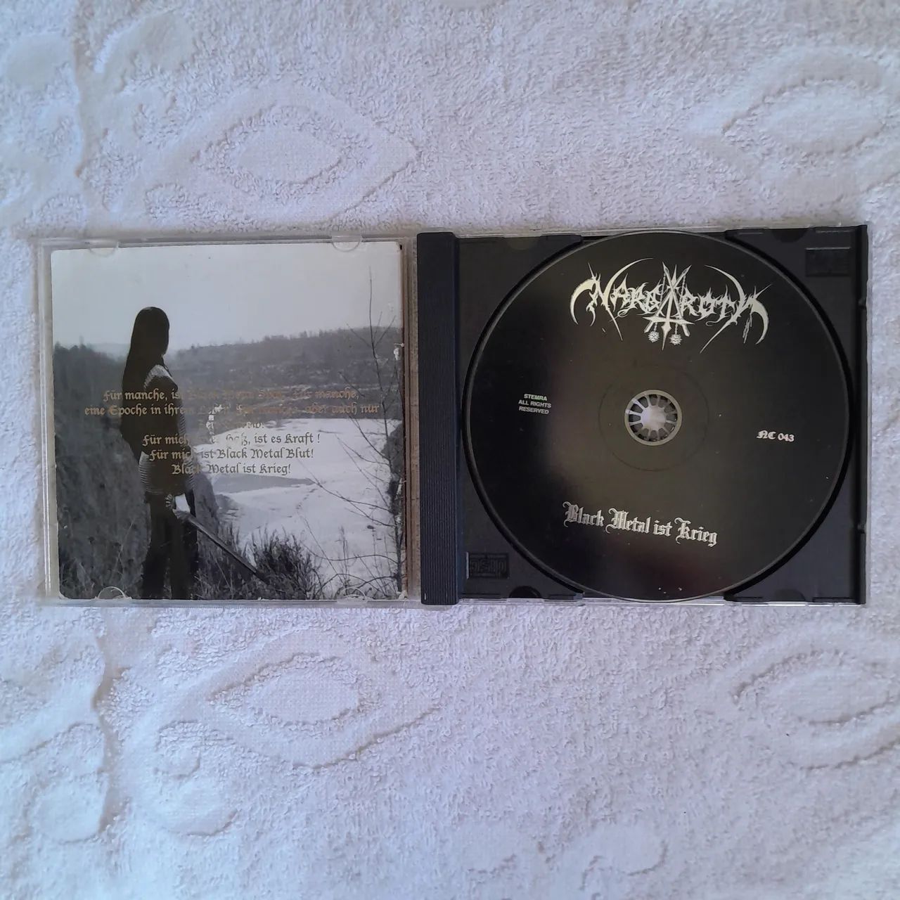 CD -  Nargaroth - Black Metal ist Krieg de época  (importado) - Foto 3