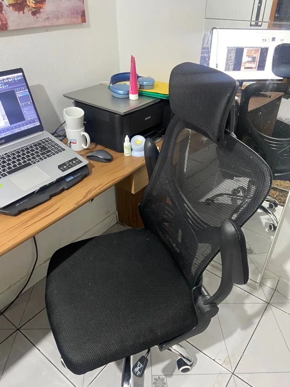 Cadeira de Escritório Nova na caixa - A pronta entrega  - Foto 3