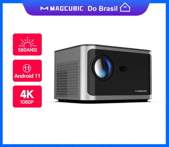 Projetor Magcubic HY350 | 580ANSI Full HD - 1080P | 580 lúmens ANSI