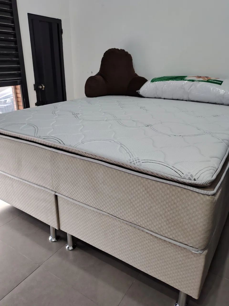 CAMA SUPER KING 2.03X1.93 COM ENTREGA IMEDIATA E PARCELAMENTO ATÉ 12X SEM JUROS