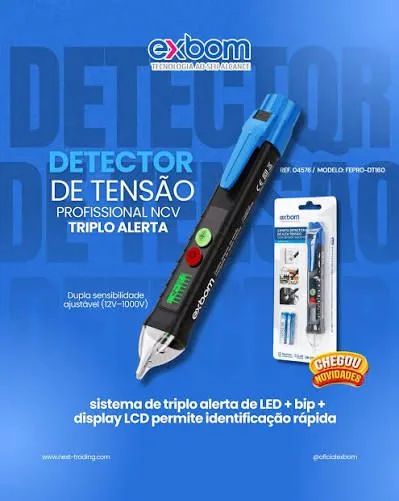 CANETA DETECTORA DE ALTA TENSAO REF: FEPRO-DT160<br><br>
