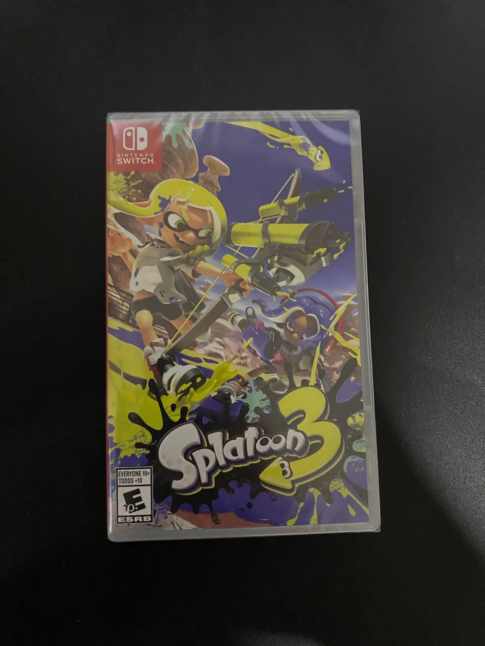 Splatoon 3 - Nintendo Switch 1 e 2 - Lacrado (Nunca aberto