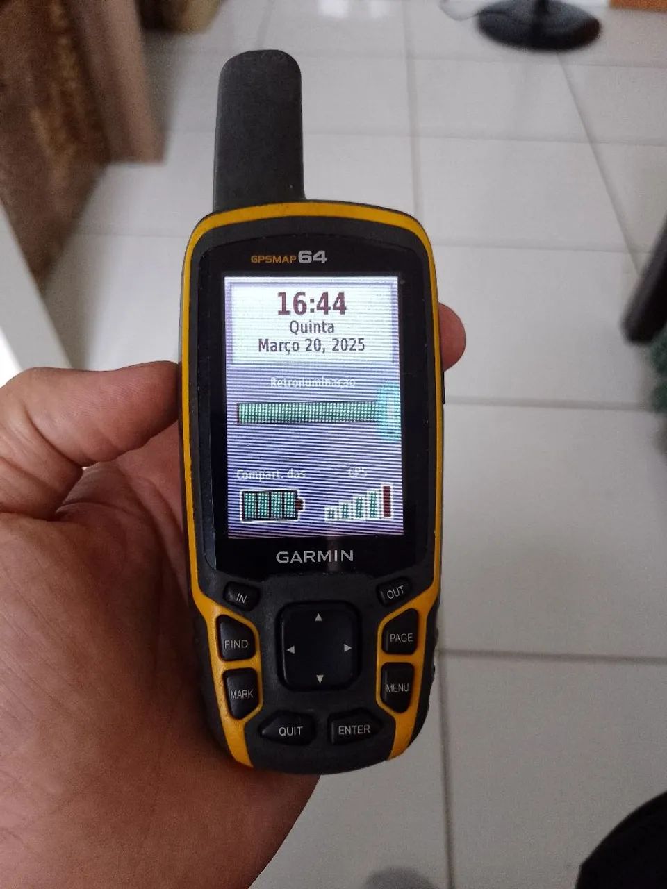 GPS Garmin MAP 64 - Acampamento e Aventura - Foto 4