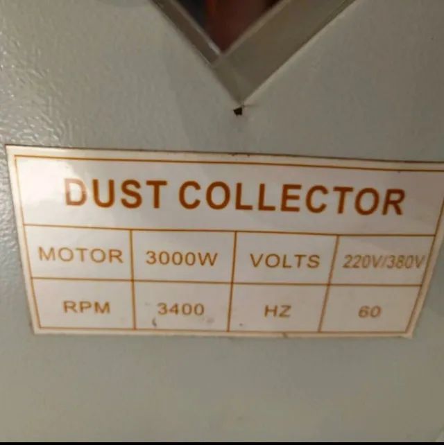 Coletor de pó duplo Dust - Marcenaria - Foto 5