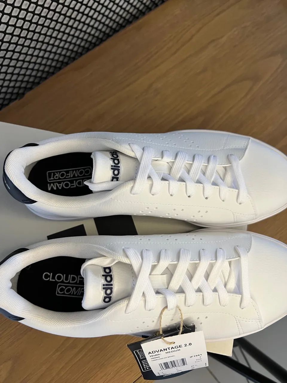 Tênis Adidas Advantage 2.0 Original Branco - Novo - Foto 3