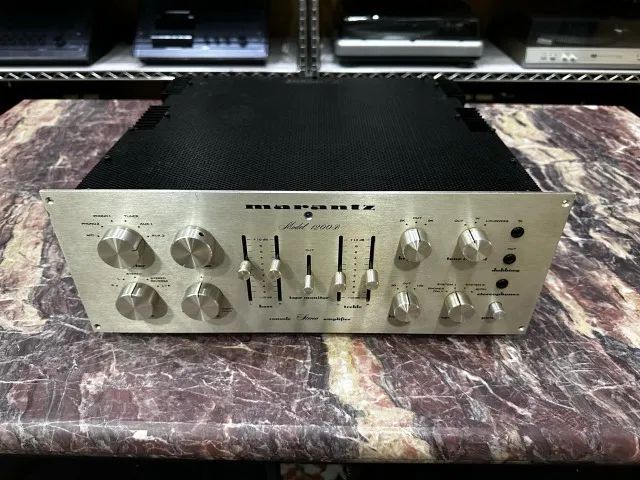 Amplificador Integrado Power Marantz 1200b - Igual Receiver Sansui Pioneer Jbl Som Klipsch