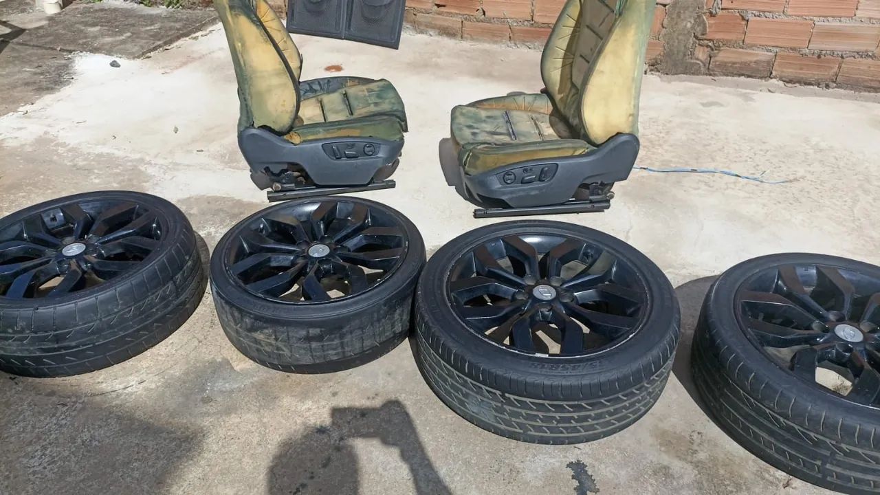 Rodas Aro 18 furacão 5/114 pneus 225/40/18 - Foto 3