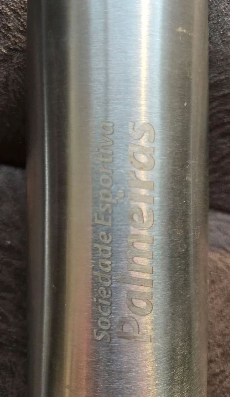 Garrafa Térmica Palmeiras Original 450ml - Foto 4