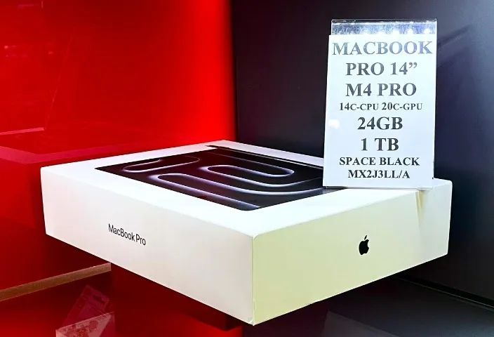 Apple MacBook Pro 14" M4 PRO 24GB 1TB - Space Black - Produto Novo com Garantia da Loja - Foto 2