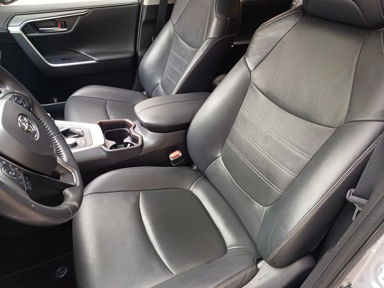 RAV4 2.5 VVT-IE HYBRID S AWD CVT 2019 ÚNICO DONO TODA REVISADA IMPECÁVEL  - Foto 12