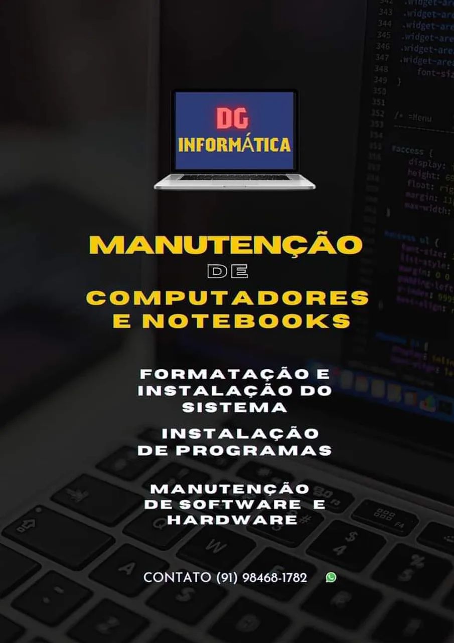 Manutenção de Computadores & Notebooks 