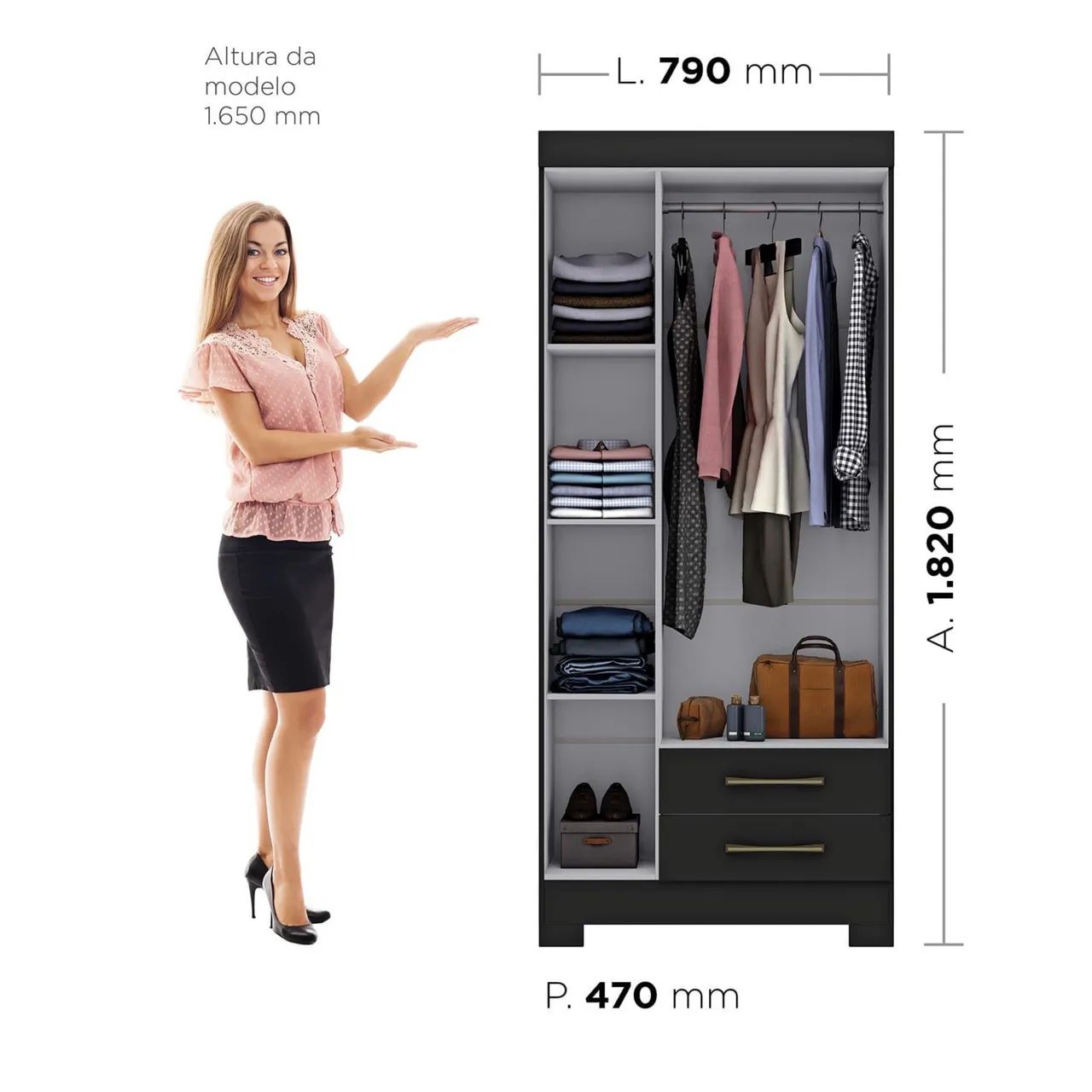 GUARDA ROUPA NOVO PRONTA ENTREGA  - Foto 5