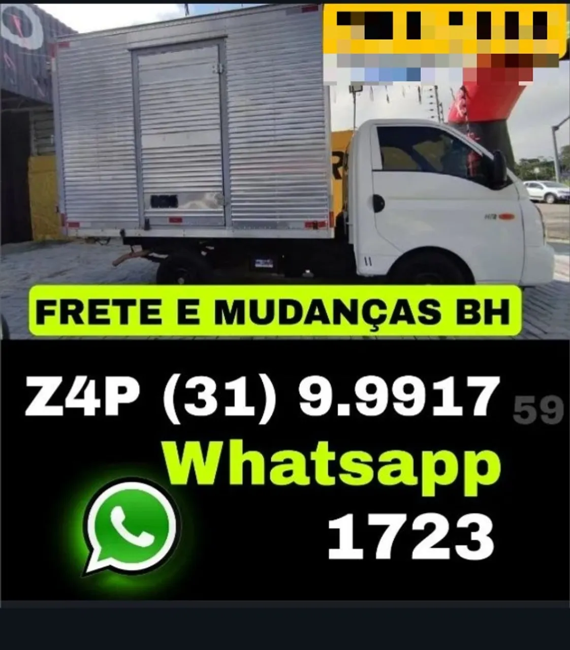 Frete , Fazemos Fretes e Mudanças Estoril BH