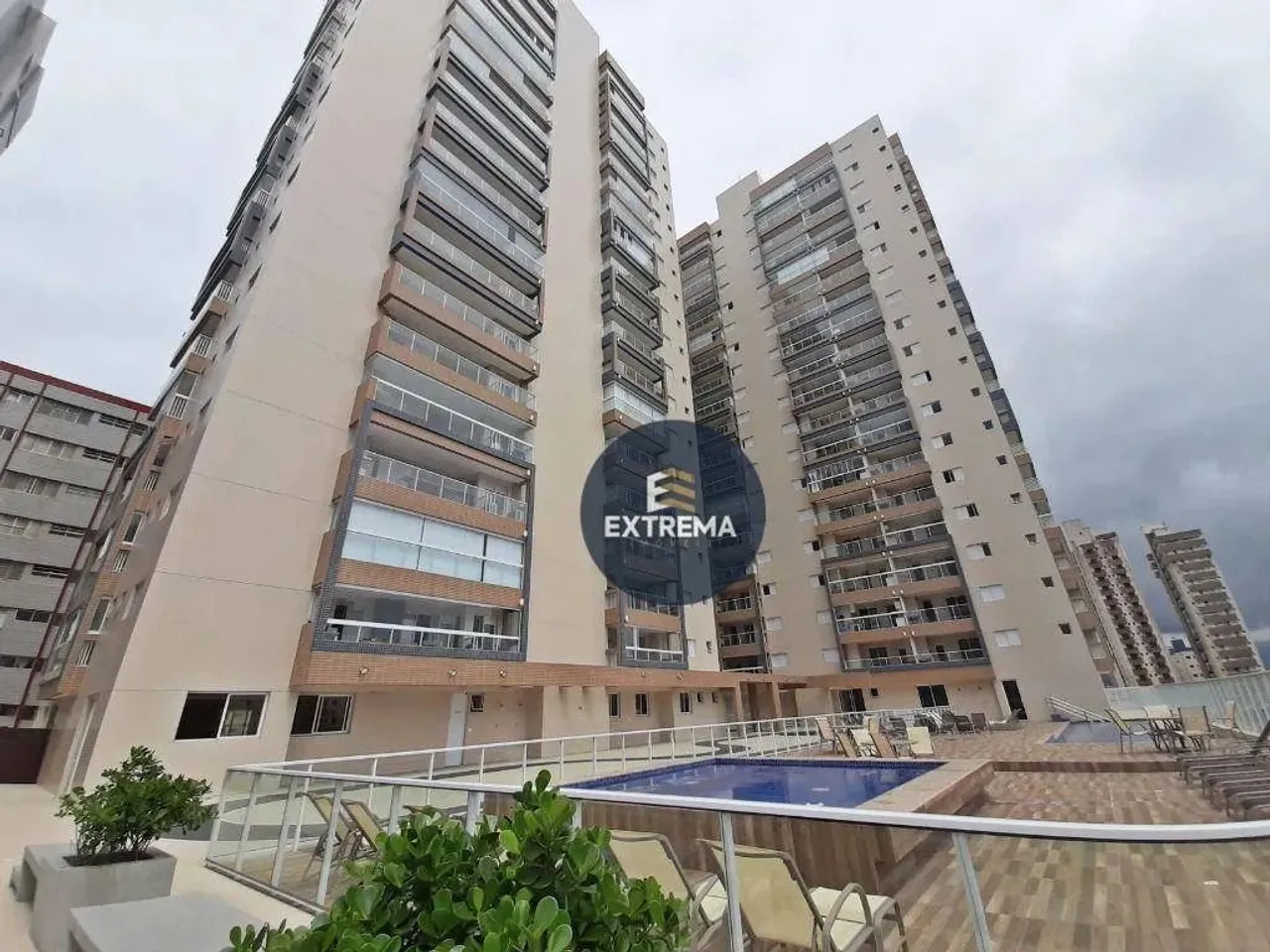 Apartamento com 1 dormitório à venda, 56 m² por R$ 450.000 - Aviação - Praia Grande/SP