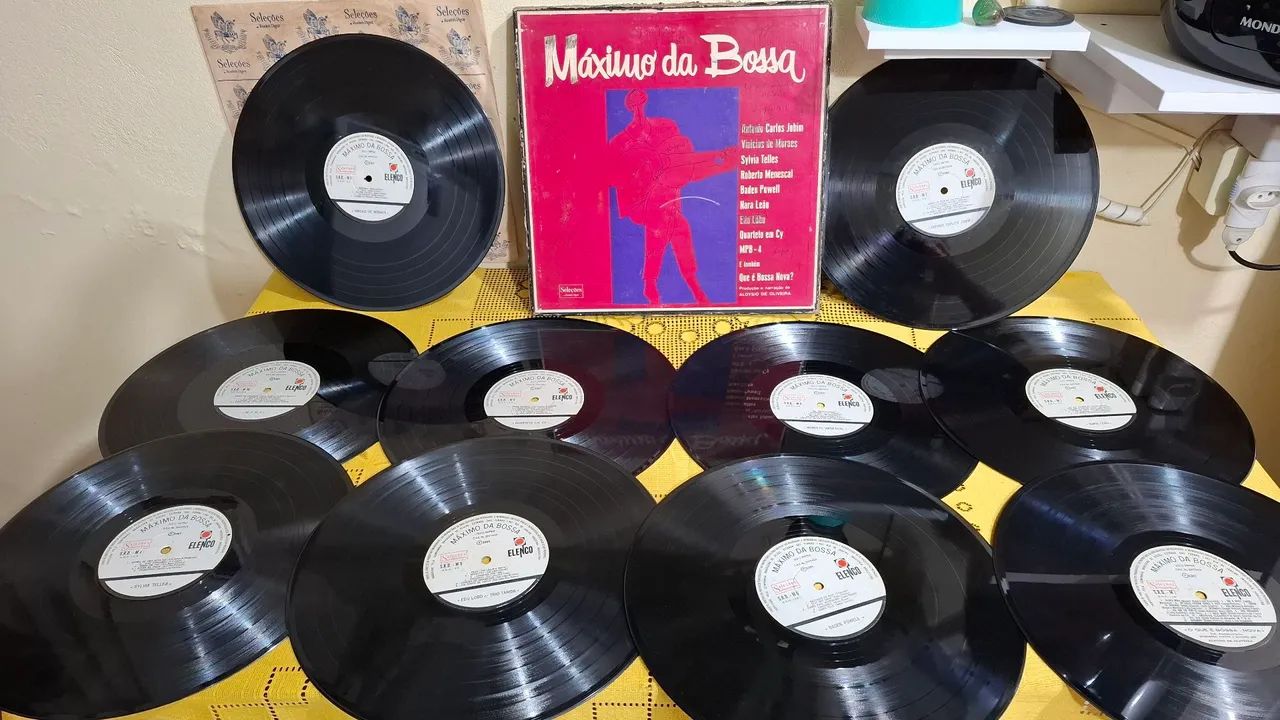 Coleção de Discos de Vinil Máximo da Bossa
