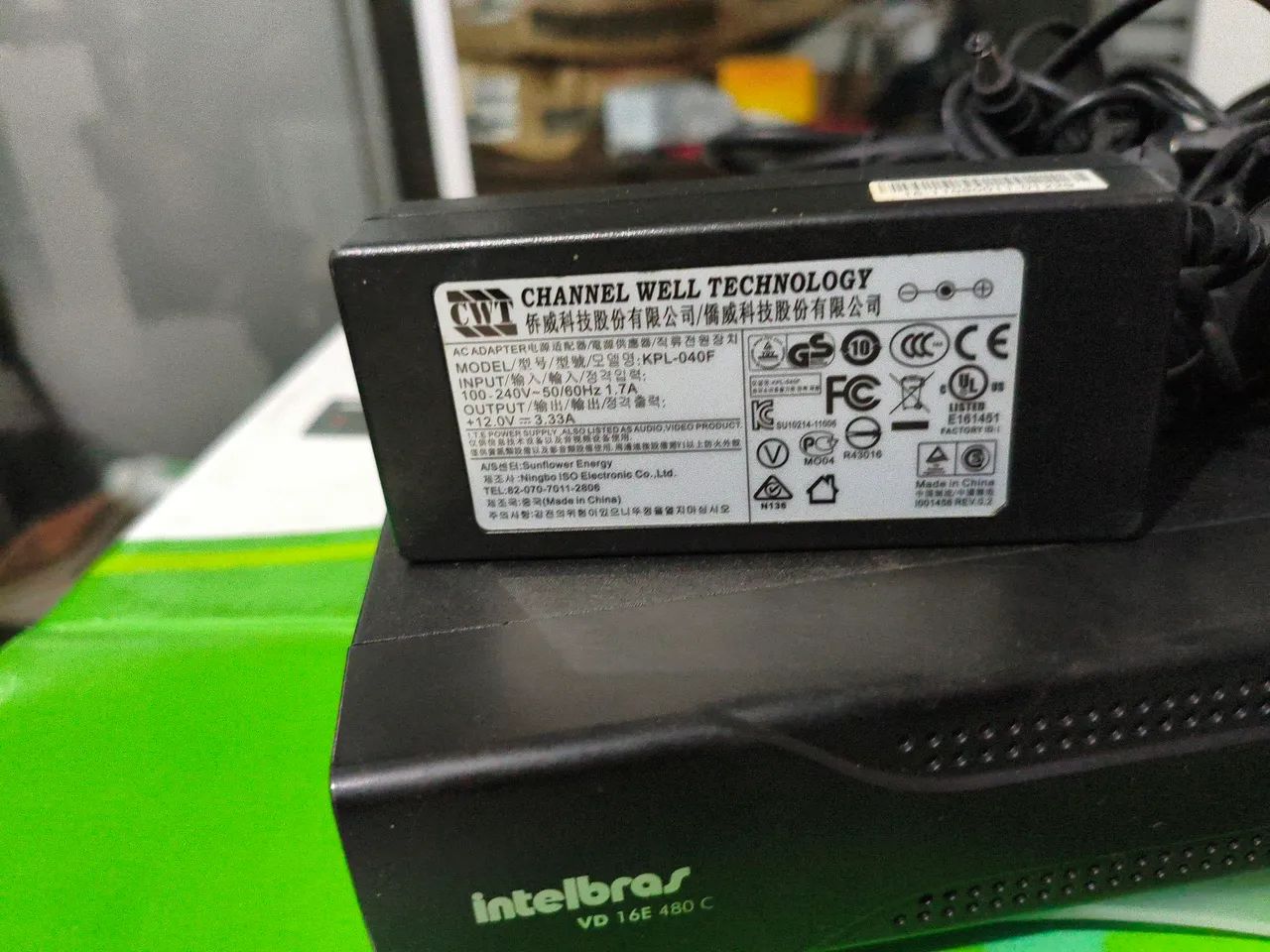 DVR Intelbras VC 16E 480C com 2 câmeras de brinde - Foto 5
