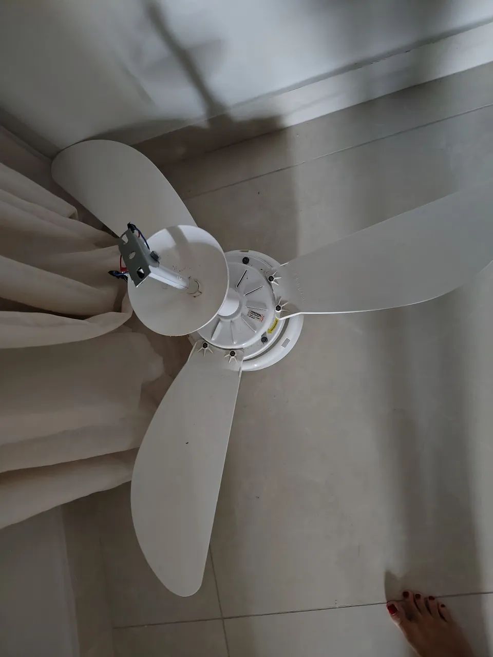 Ventilador de Teto Branco 110v - Foto 2