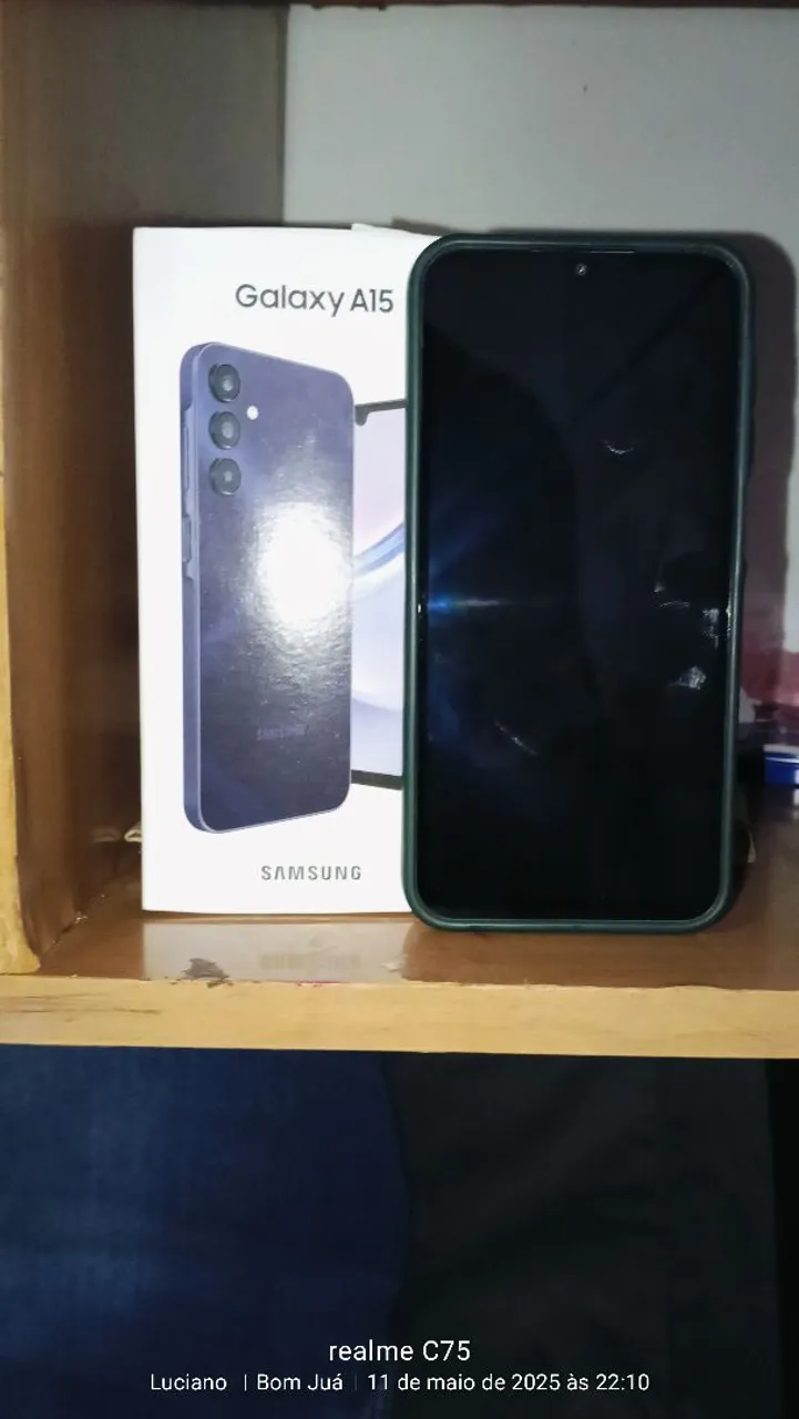 Samsung A15 256de memória 6 de Ram contém NFC
