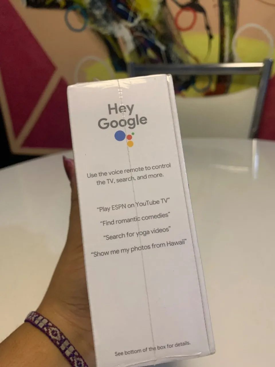 Chromecast ( Google TV) - 4K (nunca usado/Lacrado) - Foto 4