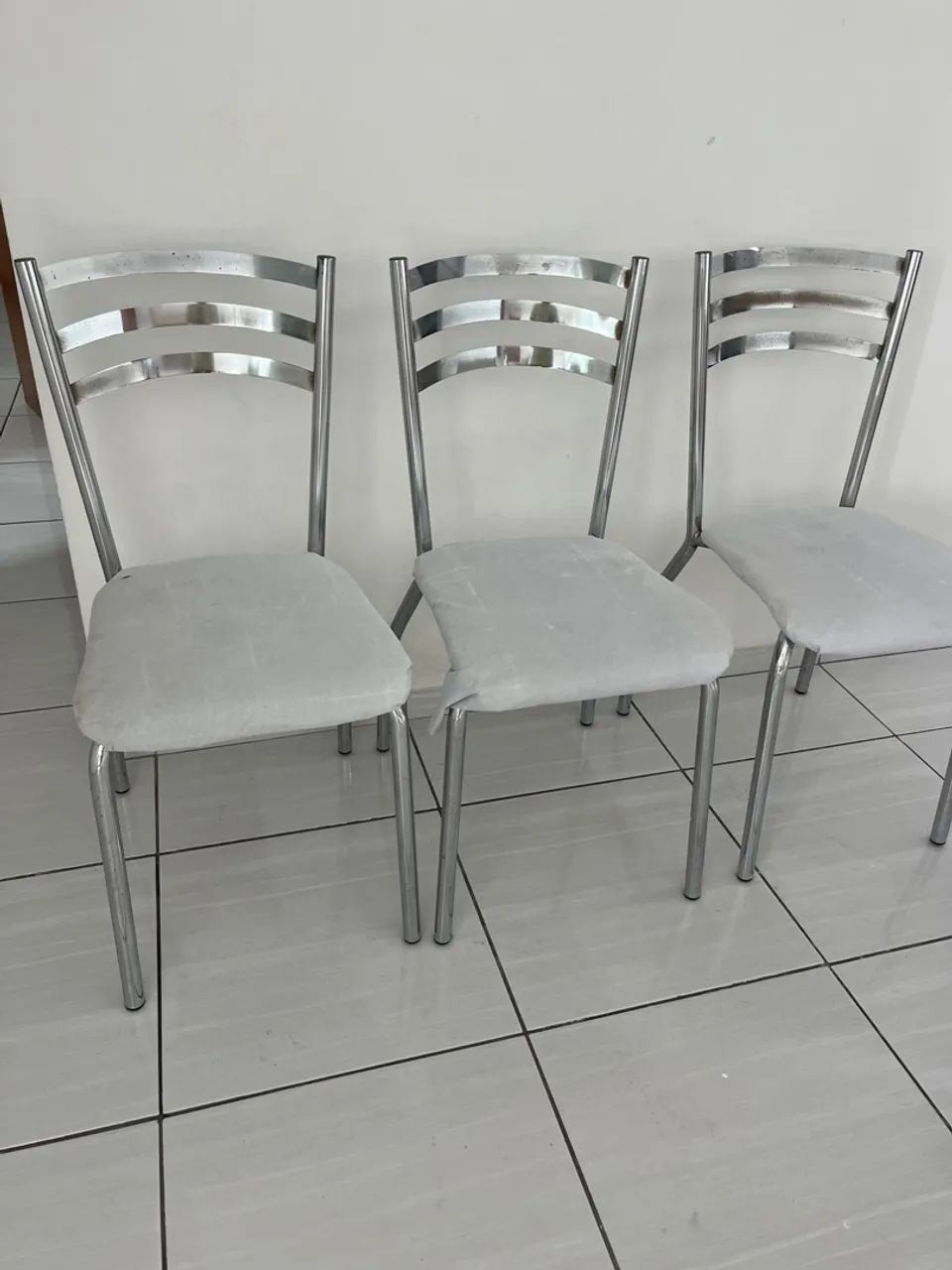 3 Cadeiras inox  250 - Foto 3