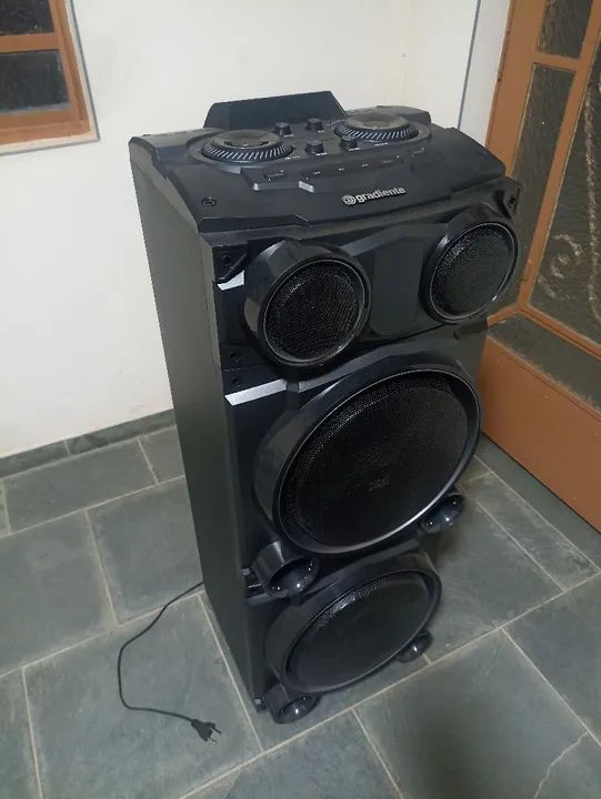 Som Gradiente GBD12 1800w RMS.  - Foto 2