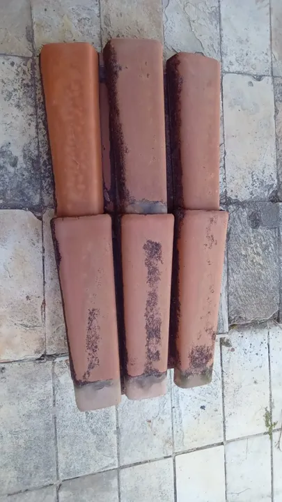 telhas em cerâmica