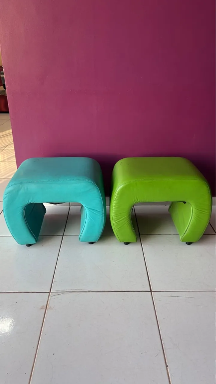 Puffs Coloridos - Conforto e Estilo para seu Espaço