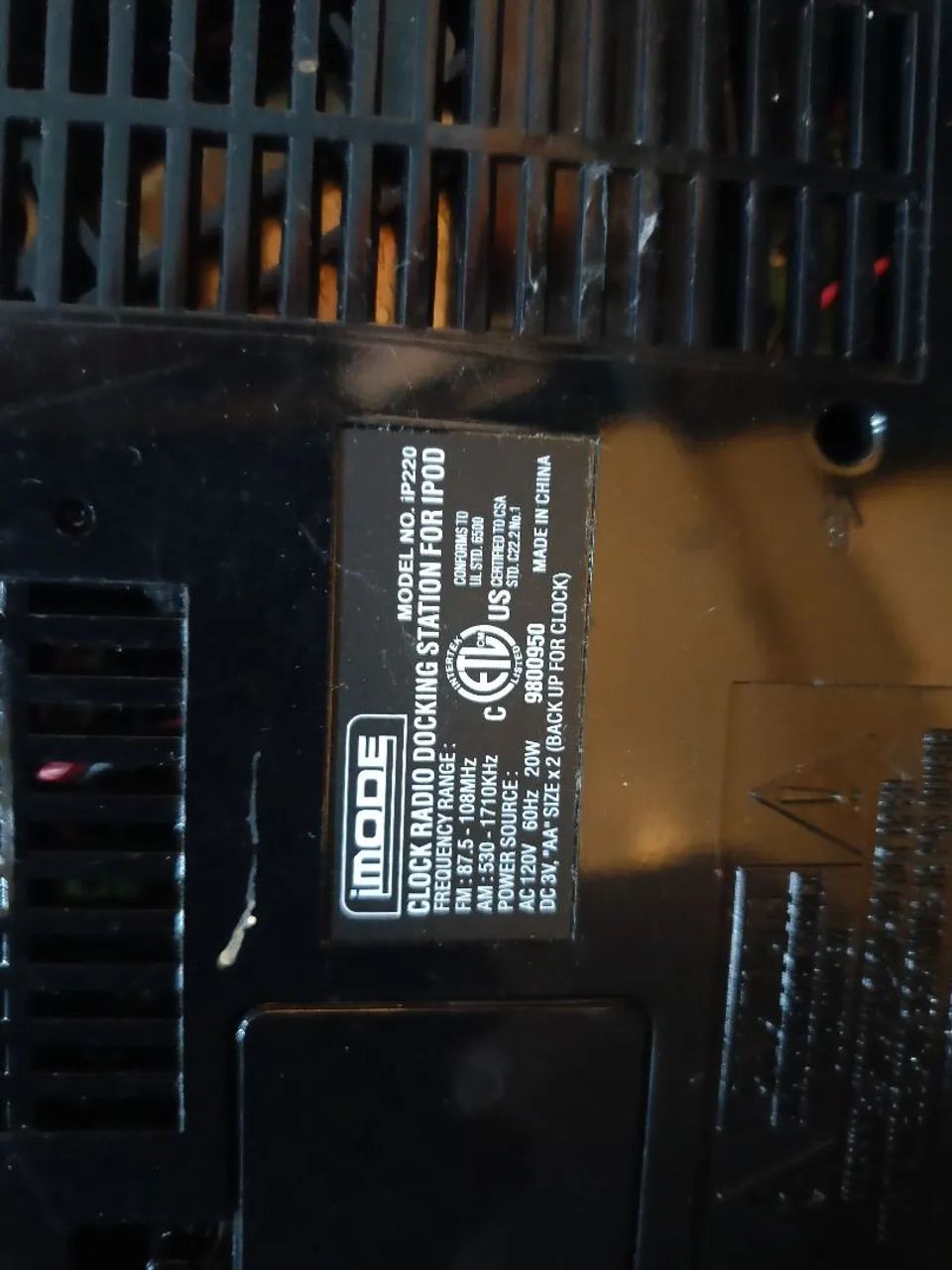 Rádio Relógio com Bluetooth e Alto-falantes - Foto 3