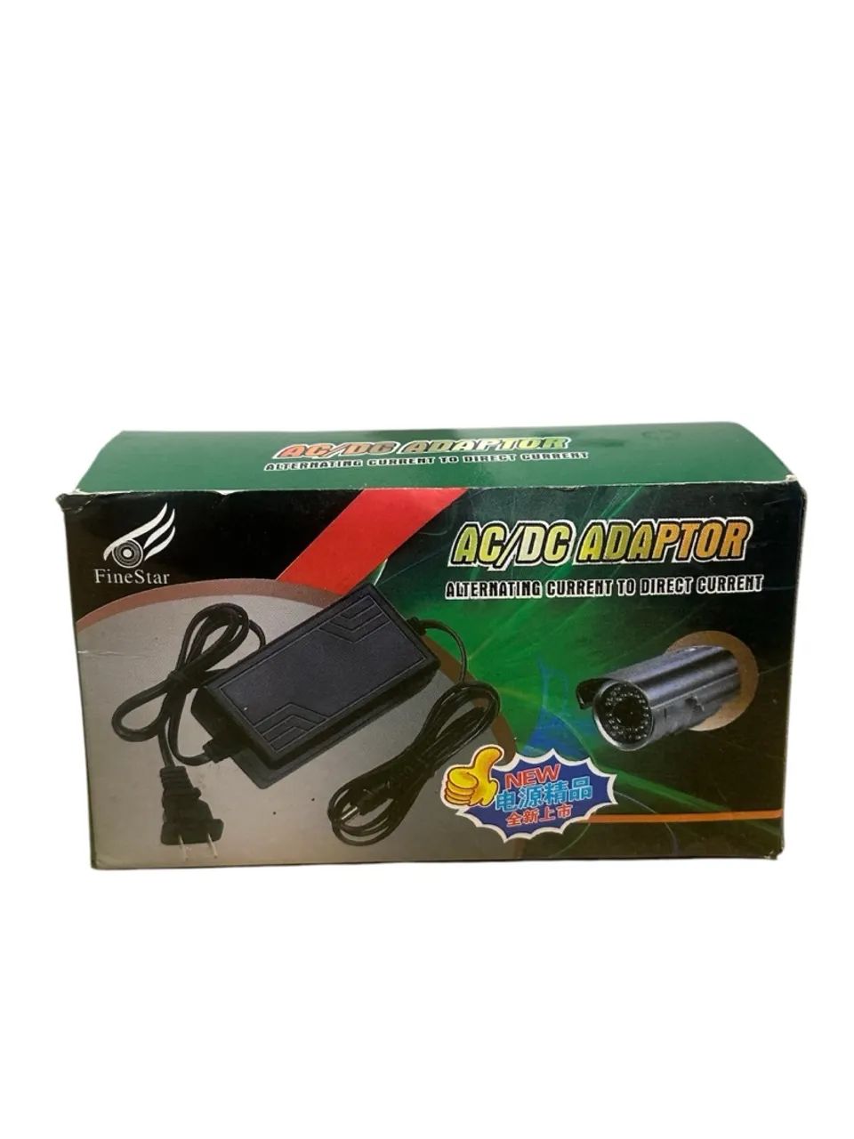 Adaptador AC/DC FineStar - Novo!
