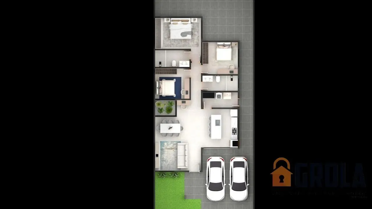 Casa para Venda, Jardim Ipanema II, 3 dormitórios, 1 suíte, 2 banheiros, 2 vagas