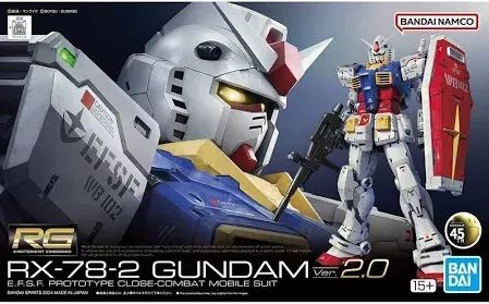 Rx-78-2 Gundam Real Grade 1/144