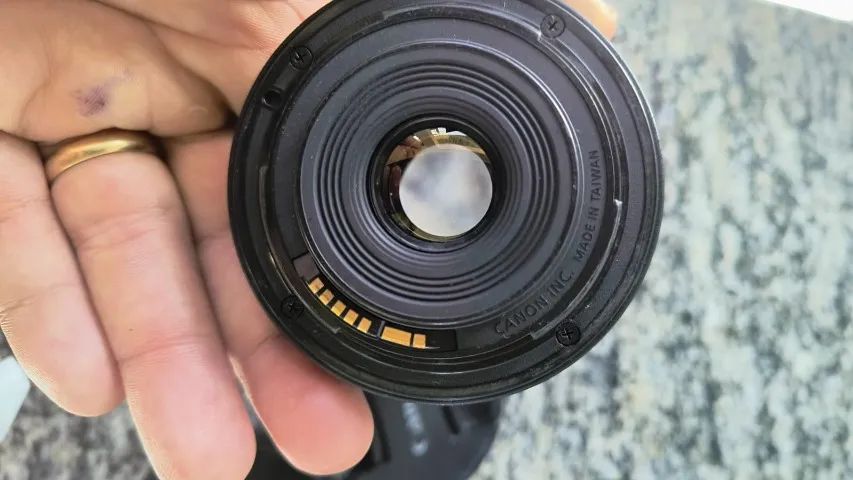 Lente Canon 18-55 mm usada - Foto 4