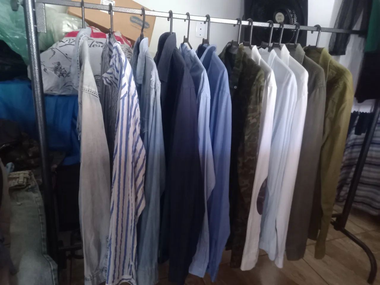 CAMISAS MASCULINA MANGA LONGA