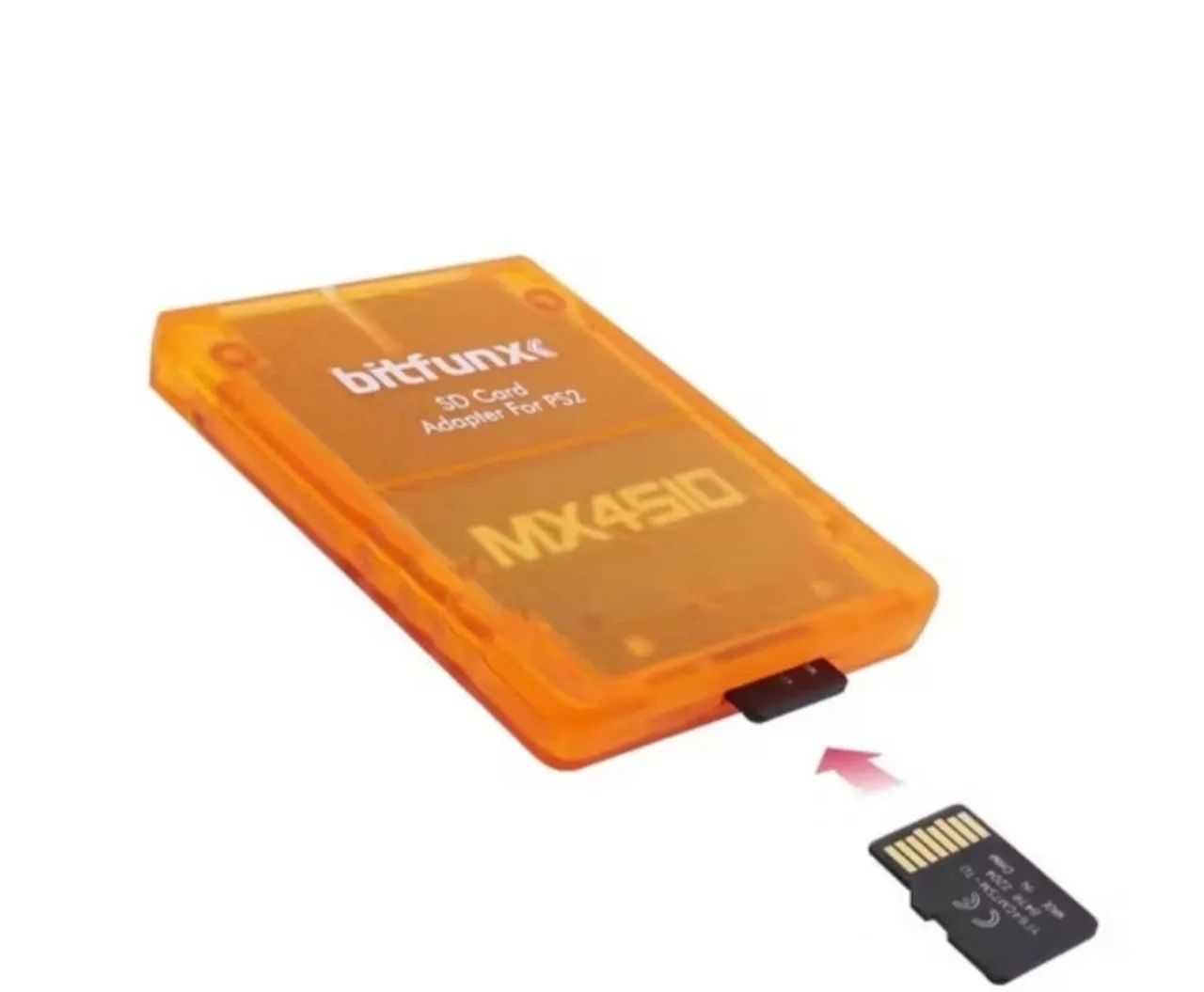 Kit MX4SIO + MicroSD de 64 gb adaptador leitor cartão de memória PS2 - Foto 3