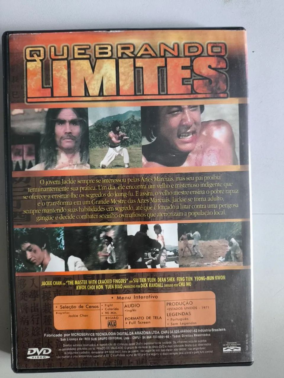 DVD Quebrando Limites - Jackie Chan - Foto 2