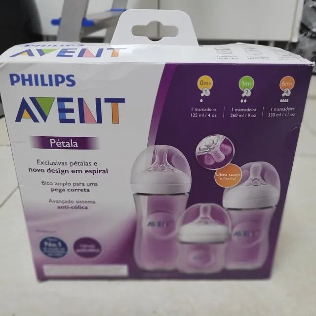 Kit mamadeiras Philips Avent Pétala