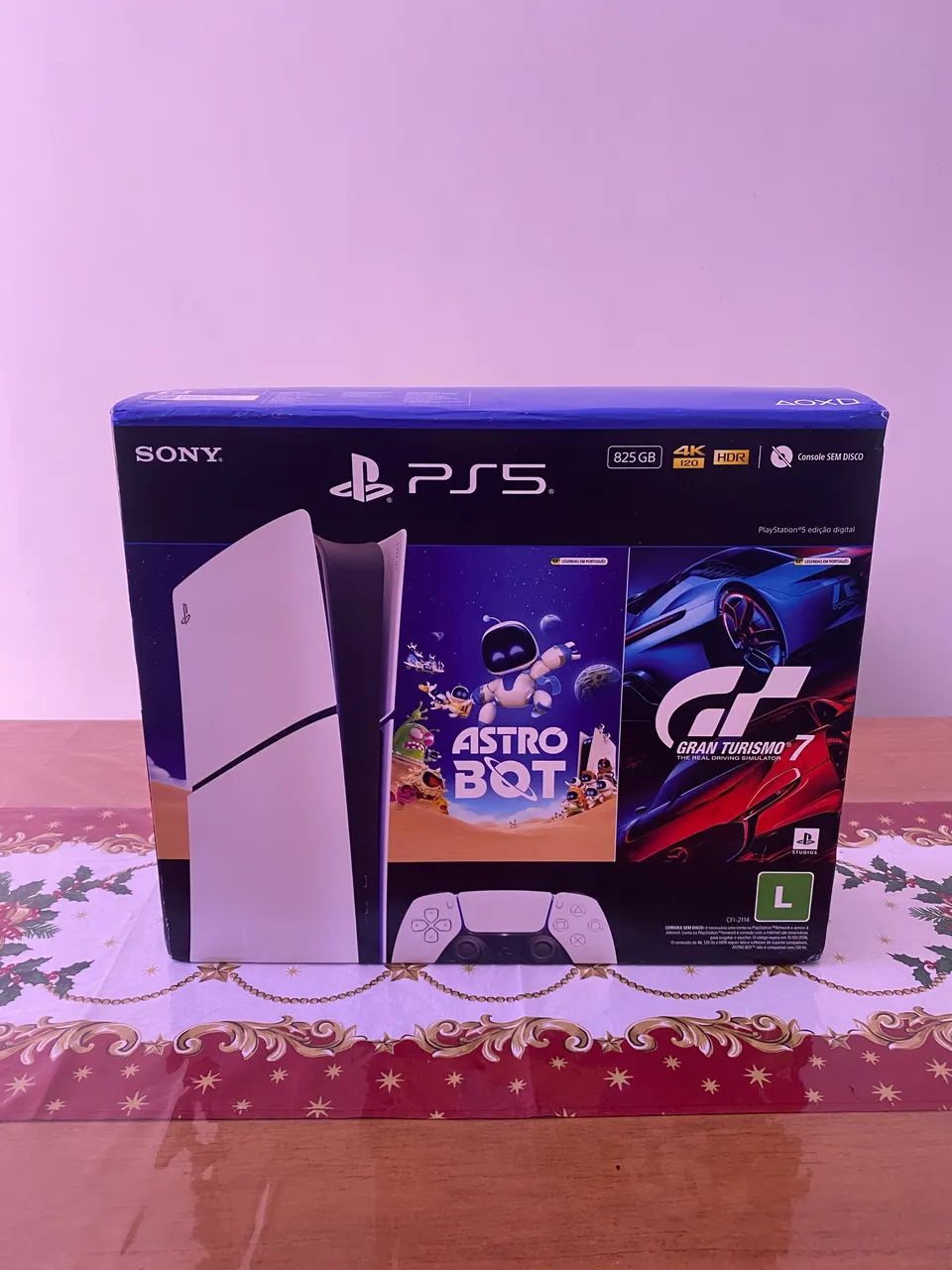 Ps5 slim digital novo e lacrado 