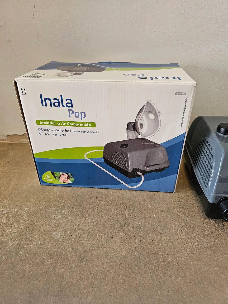 Inalador a Ar Comprimido Inala Pop - Novo