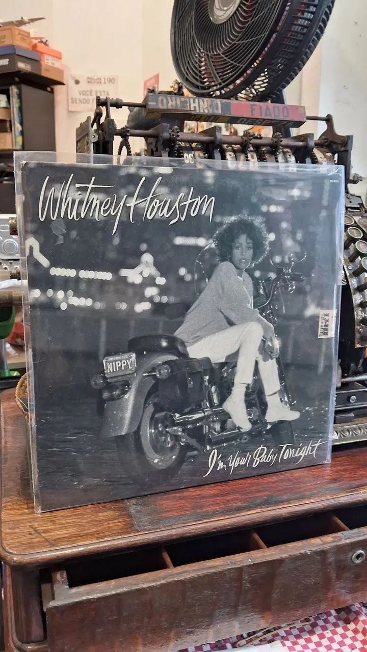 LP WHITNEY HOUSTON - I'M YOUR BABY TONIGHT