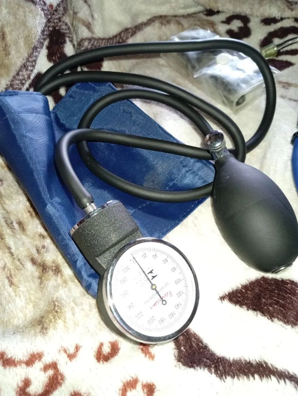 Esfigmomanômetro Aneróide e Estetoscópio Rappaport - Premium - Foto 3