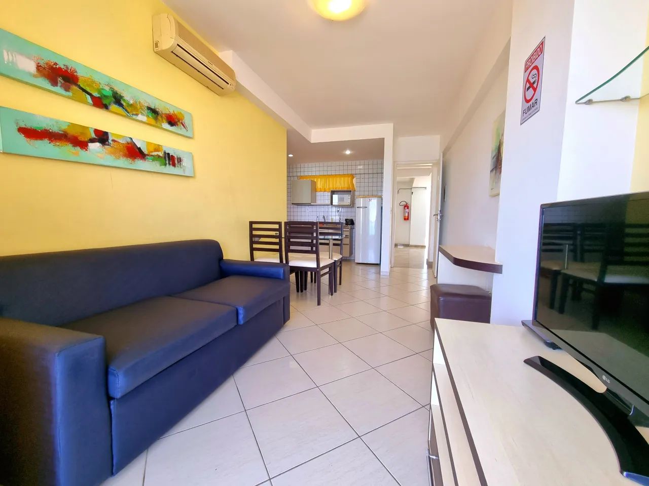 Flat mobiliado em Ponta Negra c/ linda vista para o mar - Foto 7