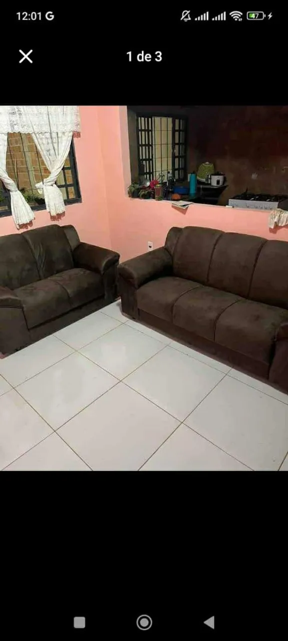 Sofá Novo Direto da entrega Fábrica