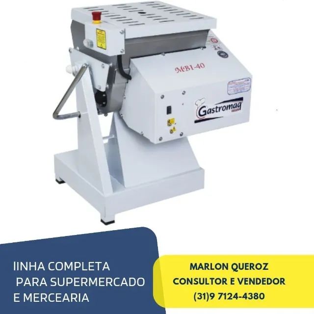 Amassadeira Basculante Gastromaq 40KG Nova